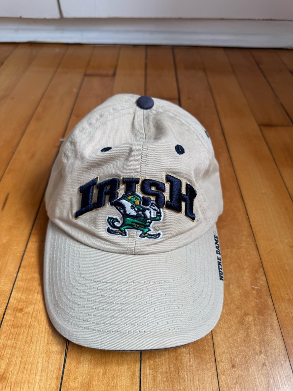 Notre Dame "IRISH" Embroidered Cap